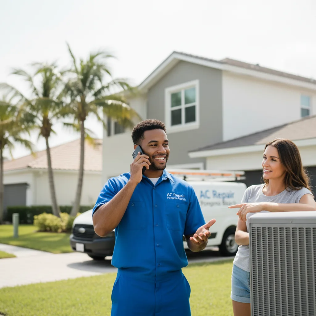 AC Repair Pompano Beach customer support in Glen Cove